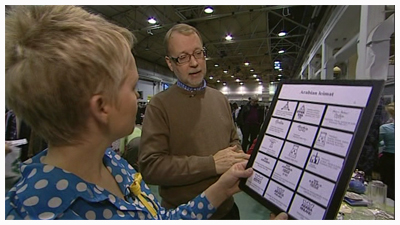 John ja merkit (copyright YLE/videokuvaa)